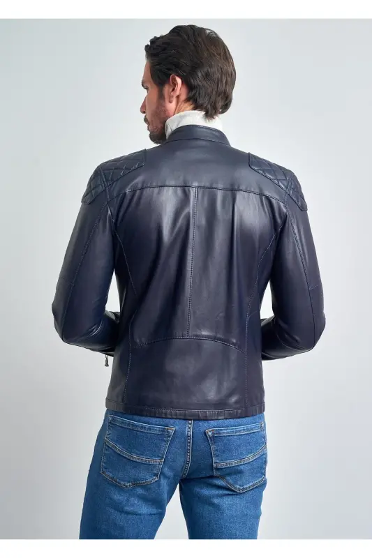 Men's Leather Jacket - 5