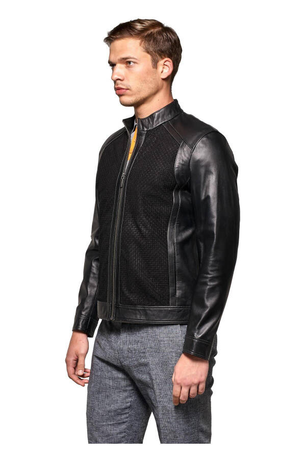 Men's Leather Jacket - 5