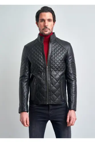 Men's Leather Jacket - 1