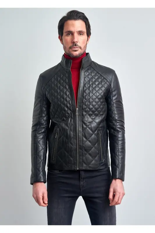 Men's Leather Jacket - 1