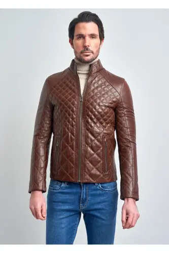 Men's Leather Jacket - PIERRE CARDIN (1)