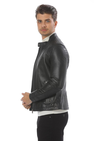 Men's Leather Jacket - 3