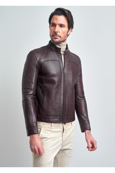 Men's Leather Jacket - 7