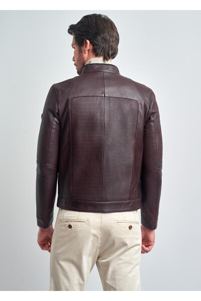 Men's Leather Jacket - 8