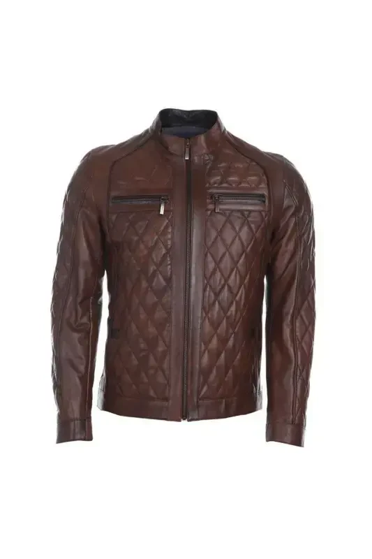 Men's Leather Jacket - 1