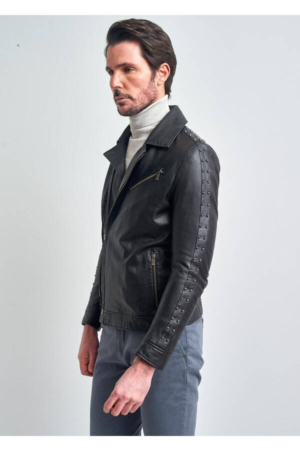 Men's Leather Jacket - 9