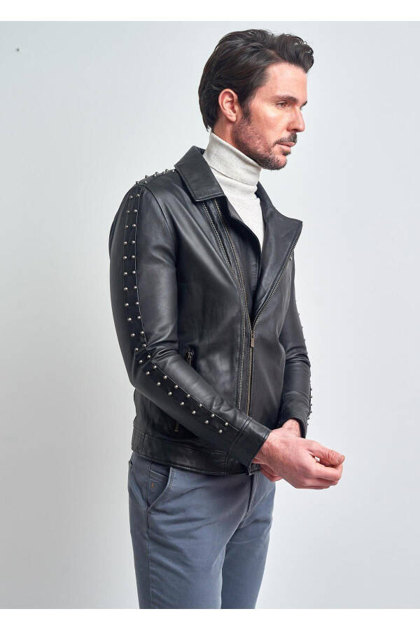 Men's Leather Jacket - 2