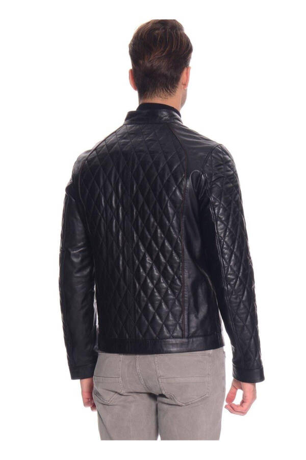 Men's Leather Jacket - 4