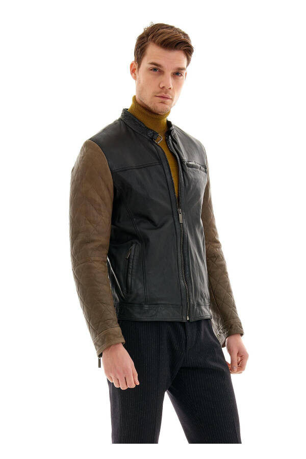 Men's Leather Jacket - 3