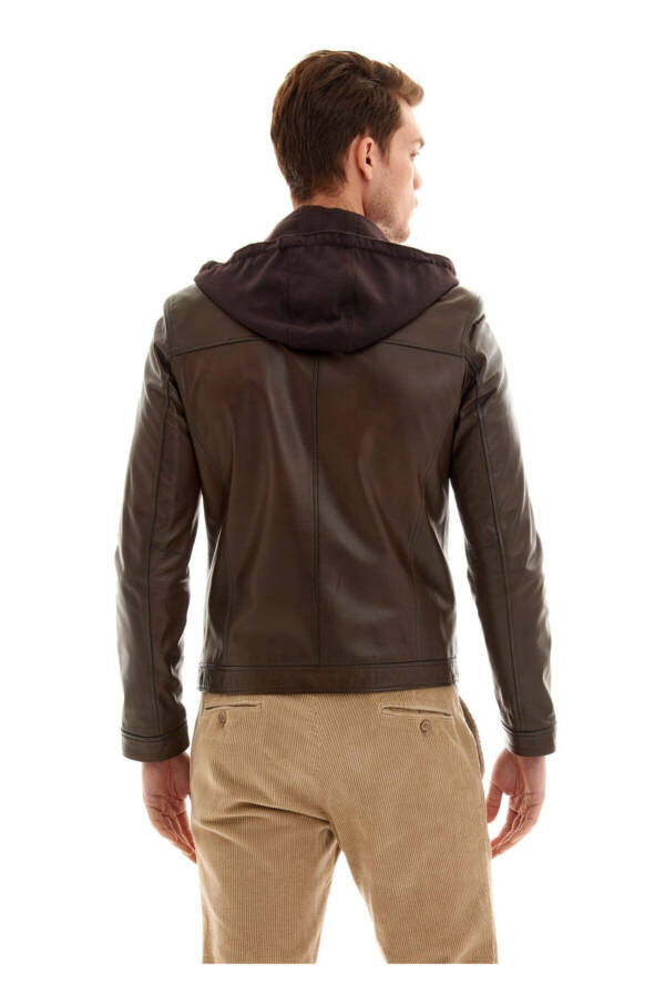 Men's Leather Jacket - 4