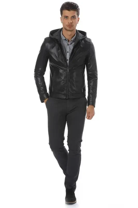 Men's Leather Jacket - 1