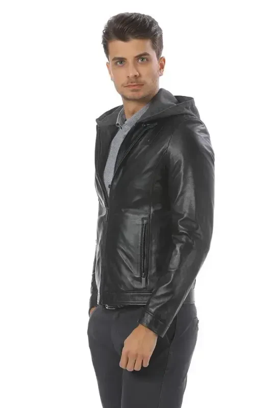 Men's Leather Jacket - 2