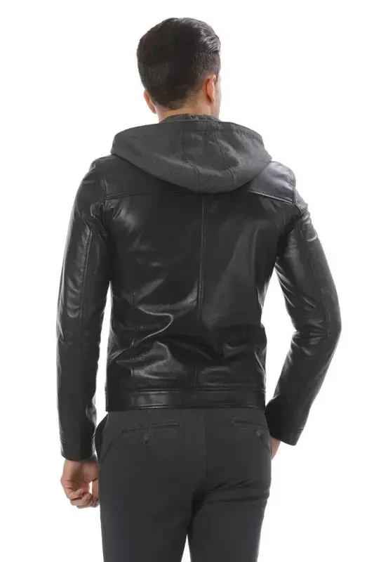 Men's Leather Jacket - 3