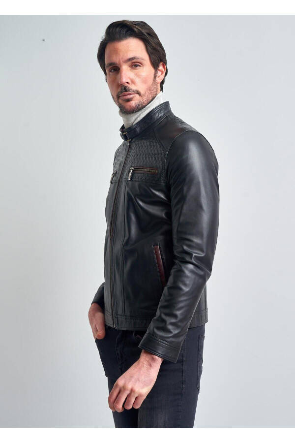 Men's Leather Jacket - 7