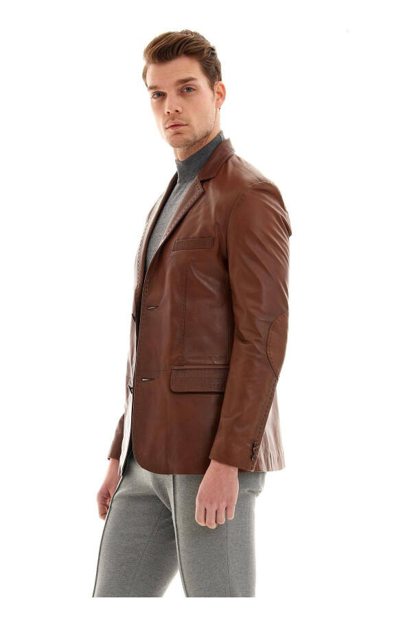 Men's Leather Jacket - 3