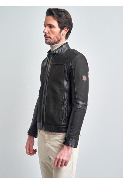 Men's Leather Jacket - 4