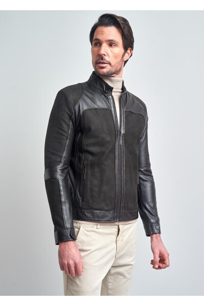 Men's Leather Jacket - 5