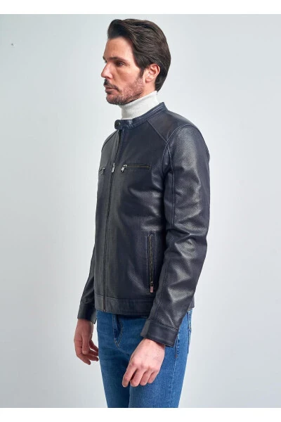 Men's Leather Jacket - Modazone (1)