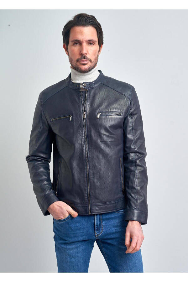 Men's Leather Jacket - 1