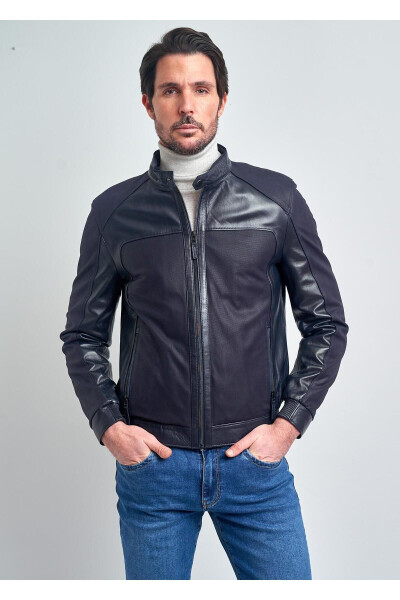 Men's Leather Jacket - 1