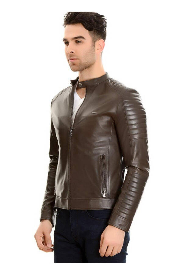 Men's Leather Jacket - 5