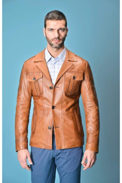 Men's Leather Jacket - 1