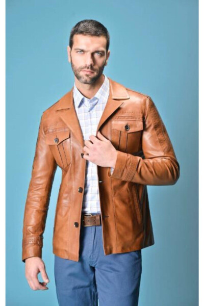 Men's Leather Jacket - 2