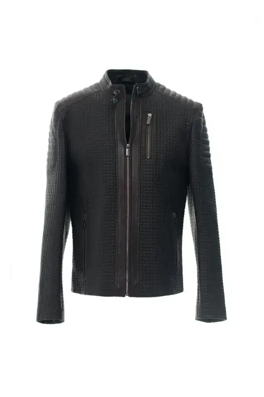 Men's Leather Jacket - 3