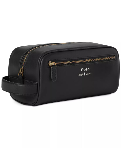 Men's Leather Travel Case, Created for Modazone Black - 1