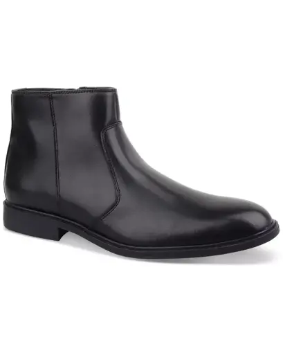 Men's Liam Side-Zip Boots, Created for Modazone-Black - 1