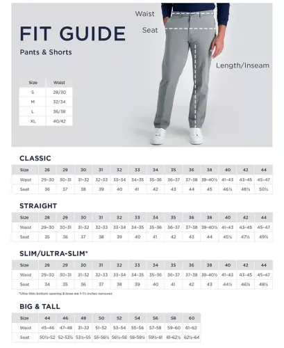 Men's Life Khaki™ Straight Fit Comfort Pant - 10