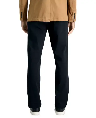 Men's Life Khaki™ To'g'ri kesimli qulay shim - Qora - HAGGAR (1)