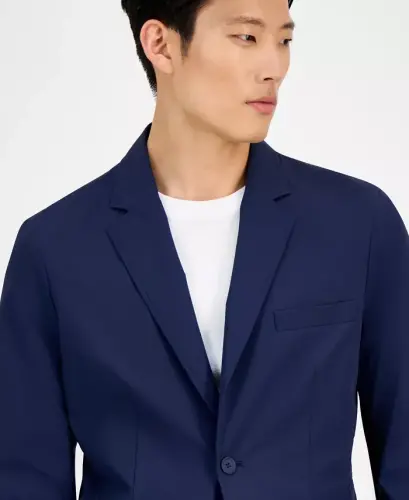 Men's Lightweight Nylon Blazer, Exclusively at Modazone - 3