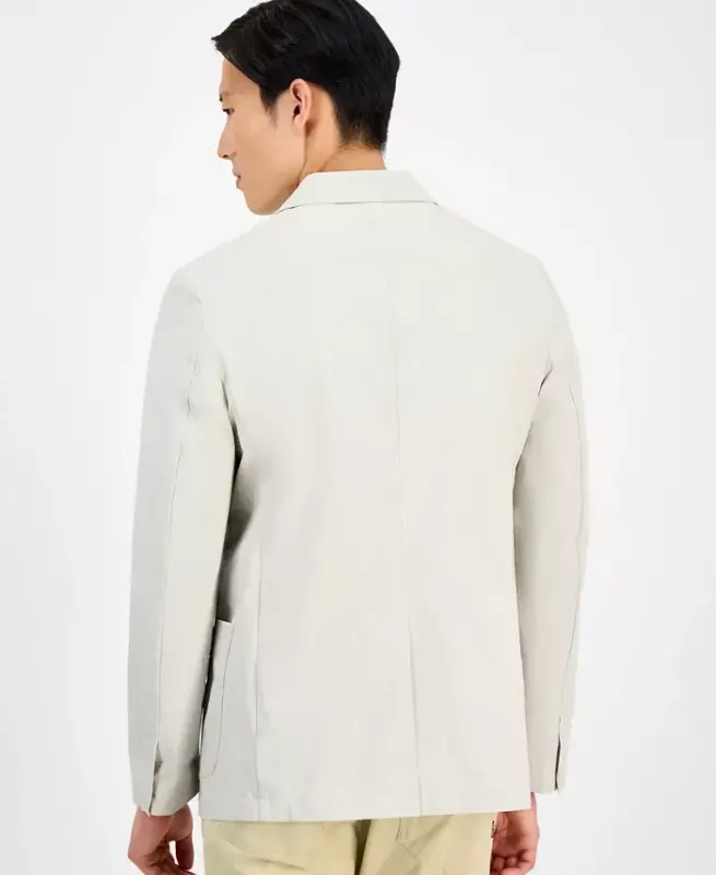 Men's Lightweight Nylon Blazer, Exclusively at Modazone - 4