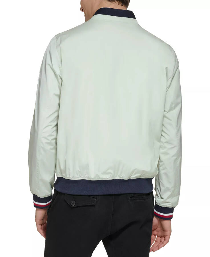 Men's Lightweight Spring Bomber Jacket Pastel Green - 2