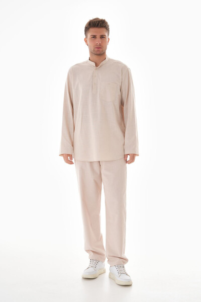 Men's Linen Hajj and Umrah Set - 1