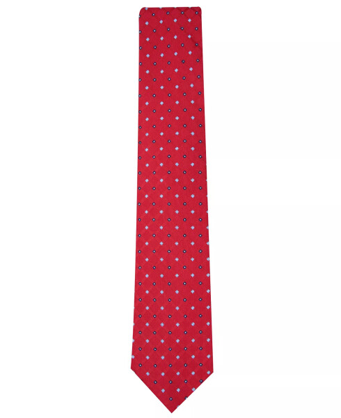 Men's Linked Neat Tie, Created for Modazone Red - 2