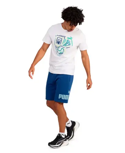 Men's Logo Drawstring Regular-Fit Shorts, 10