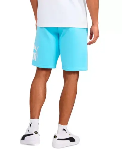 Men's Logo Drawstring Shorts - Vibrant Blue - 3