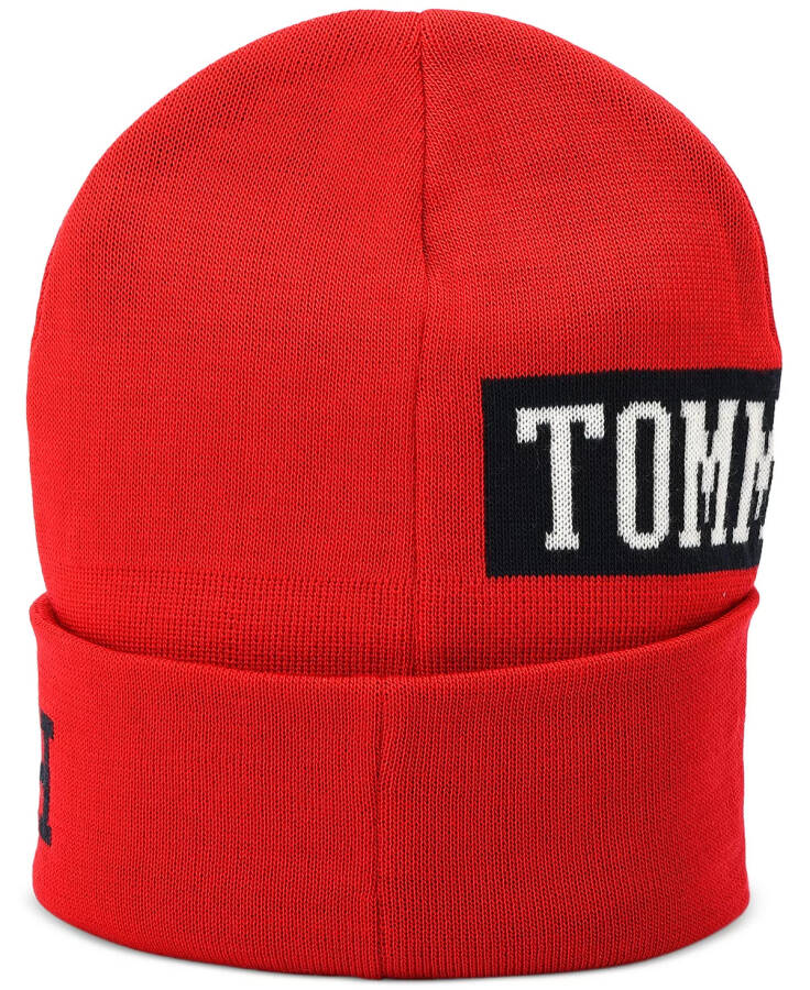 Men's Logo Graphic Cuffed Hat Primary Red - 6