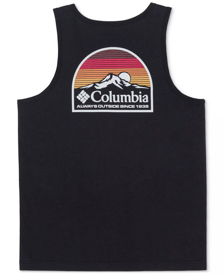 Men's Logo Graphic Tank Top Black - 1