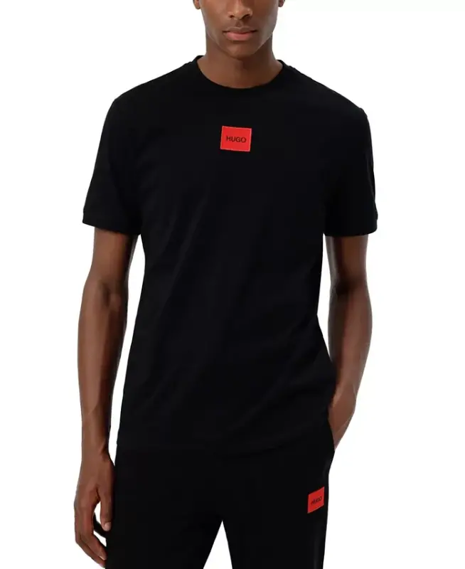Men's Logo Patch T-Shirt - NAVY - 1