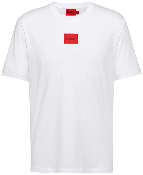 Men's Logo Patch T-Shirt White - 3