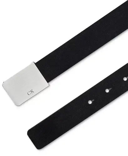 Men's Logo Plaque Belt - 3
