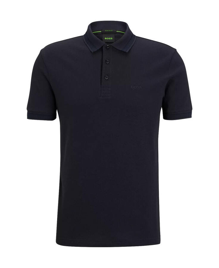 Men's Logo Polo Shirt Navy - 7