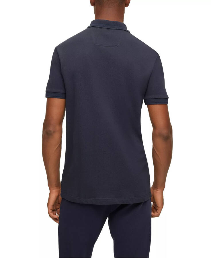 Men's Logo Polo Shirt Navy - 2