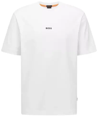 Men's Logo Print Relaxed-Fit T-Shirt - 4