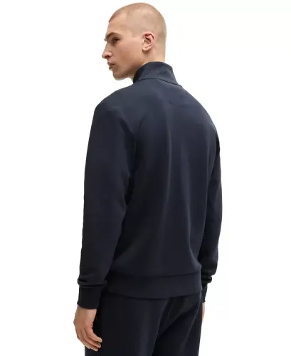 Men's Logo Print Zip-Up Sweatshirt - 3