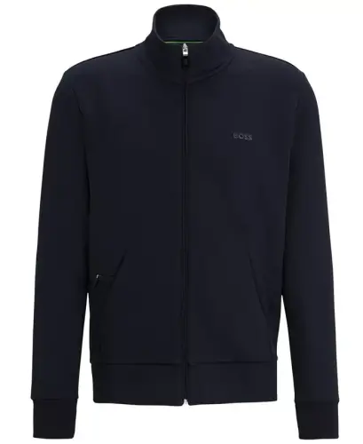 Men's Logo Print Zip-Up Sweatshirt - 4