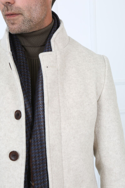 Men's Long Coat - 6050 - BEIGE - 3